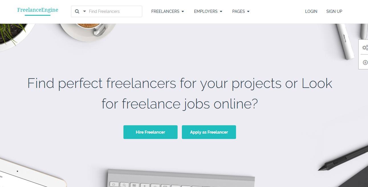 Freelance Engine WordPress Theme