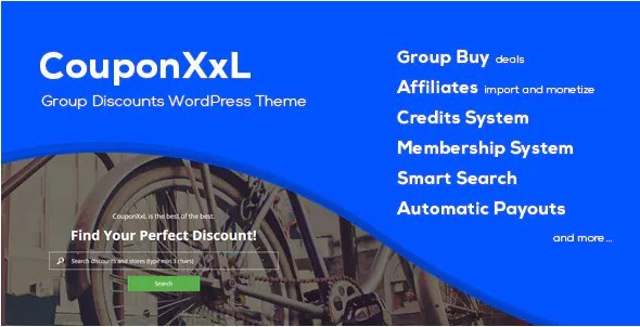 CouponXXL Discounts WordPress Theme